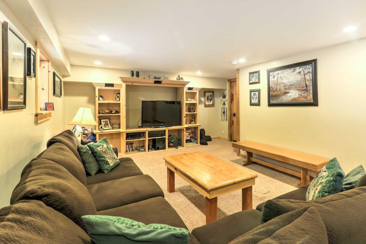 Cozy Utah Cabin With Deck And Fire Pit! Duck Creek Village Esterno foto