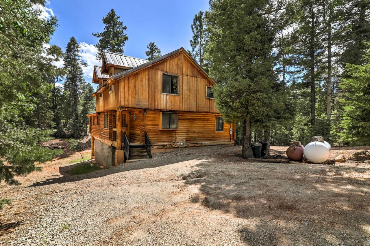 Cozy Utah Cabin With Deck And Fire Pit! Duck Creek Village Esterno foto