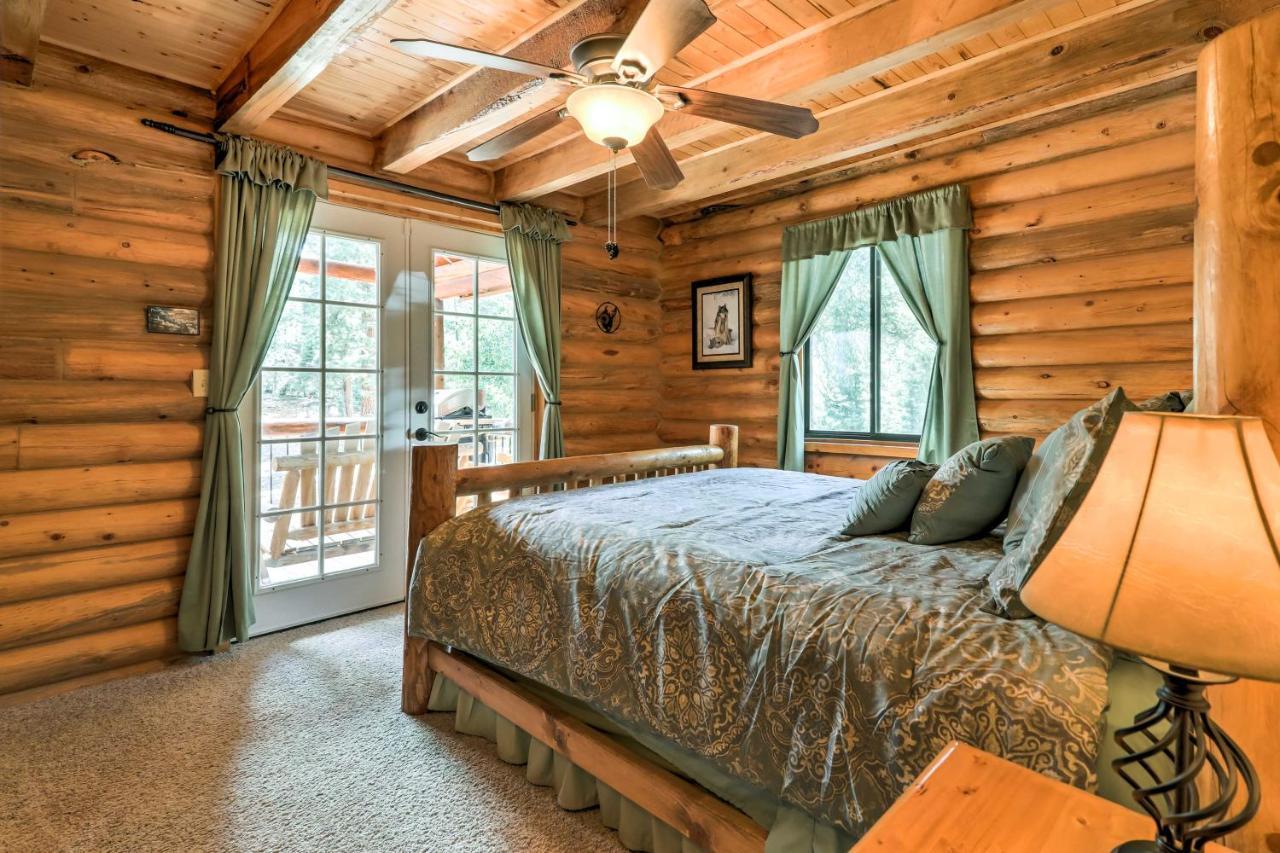 Cozy Utah Cabin With Deck And Fire Pit! Duck Creek Village Esterno foto