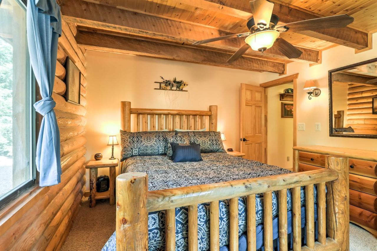 Cozy Utah Cabin With Deck And Fire Pit! Duck Creek Village Esterno foto
