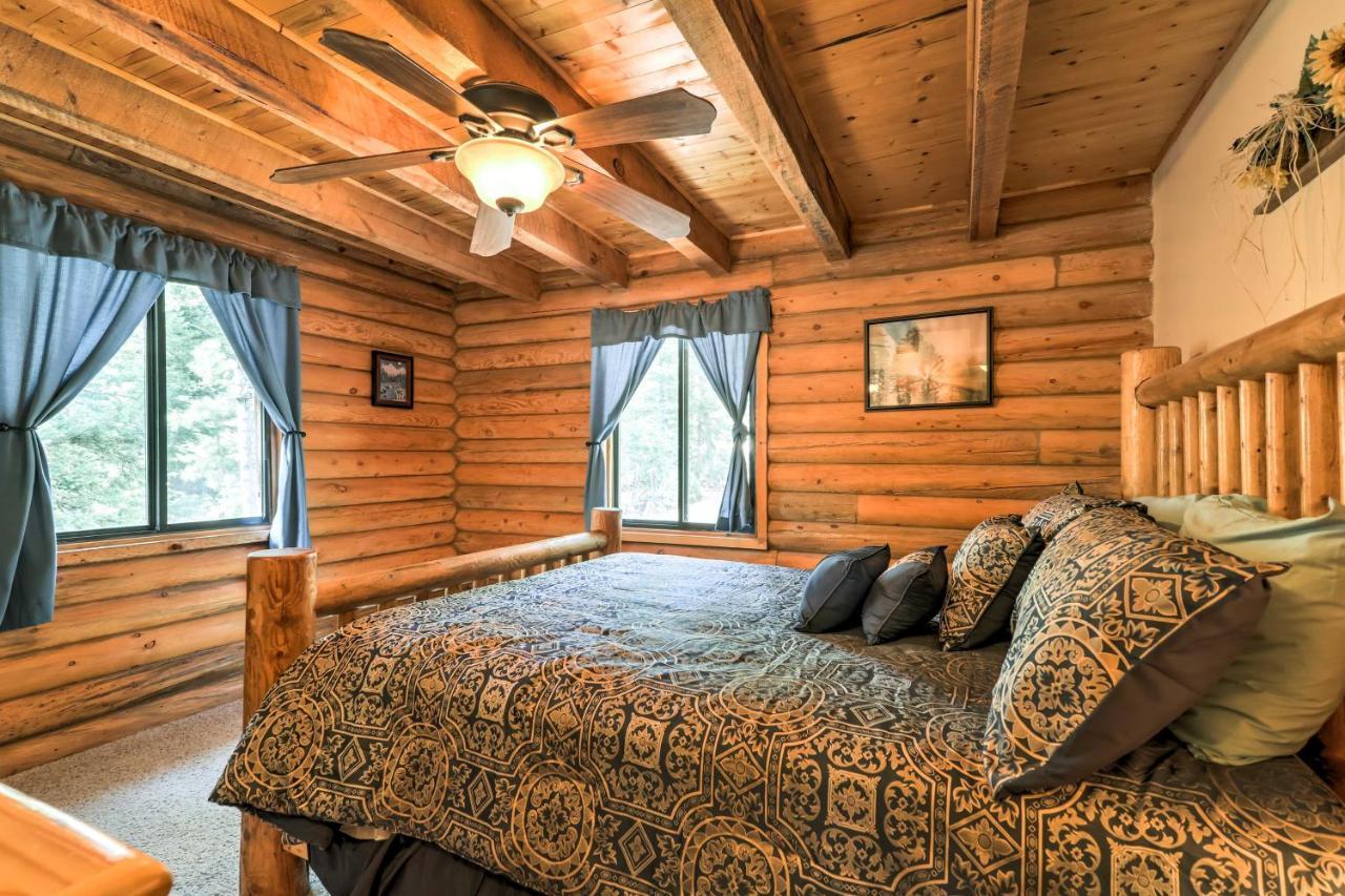 Cozy Utah Cabin With Deck And Fire Pit! Duck Creek Village Esterno foto